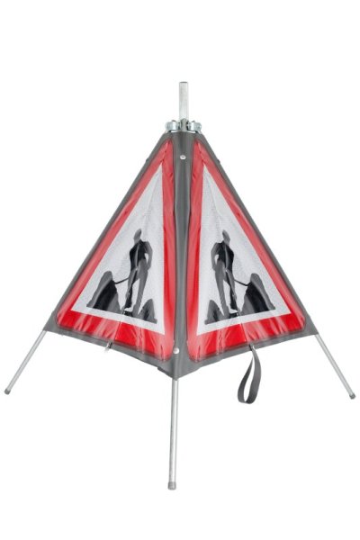 Warning & folding tripods