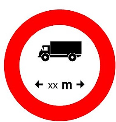Sign T250 C25 400 mm