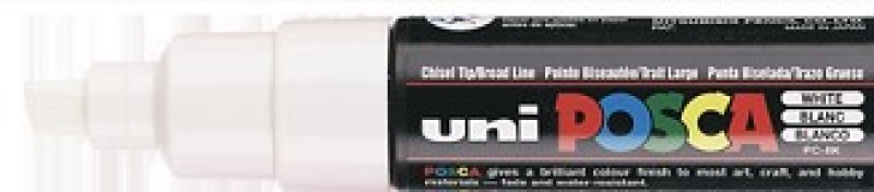 Uni posca verfstift wit - dikte 15 mm