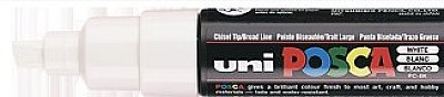 Uni posca paint marker white - width 15 mm