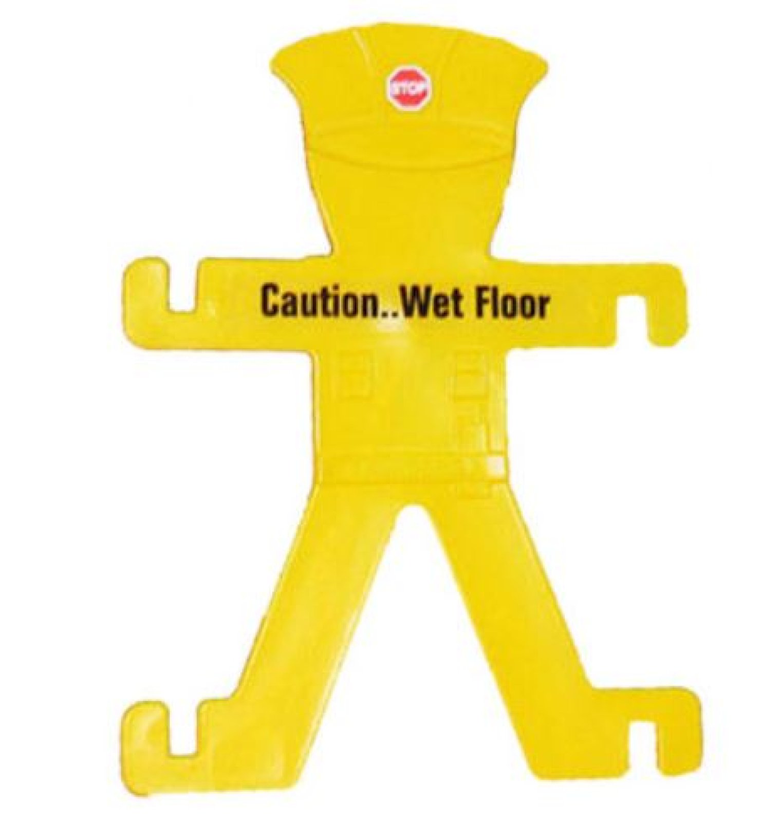 Safety man PE - yellow - 1030 x 780 x 26 mm