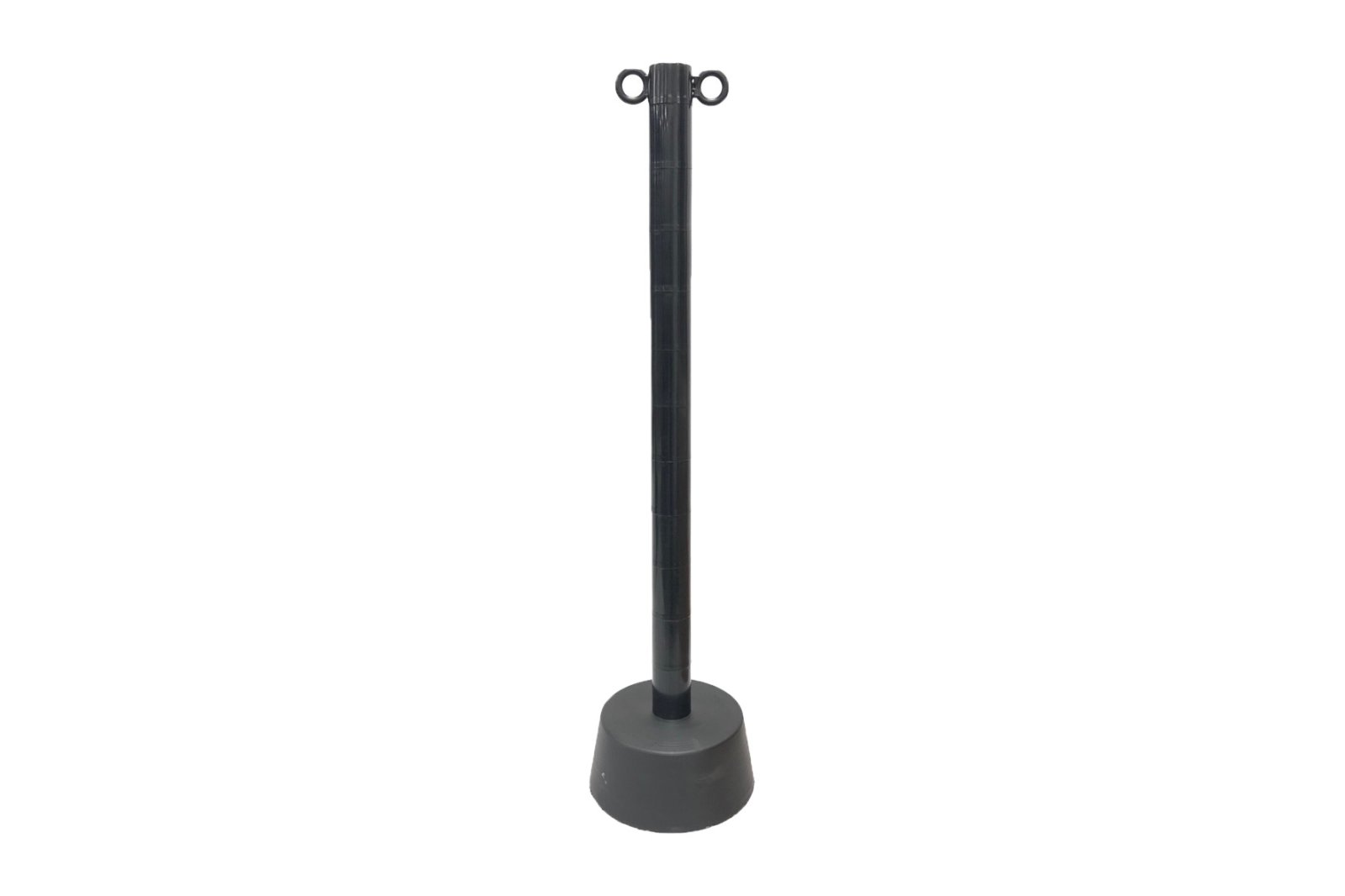 Plastic chain post  HEAVY black H 980 mm - 6kg