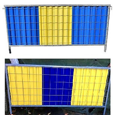 Gesloten hekwerk paneel 2200 x 1060 mm